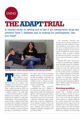 the ADAPT trial type 1 diabetes prevention