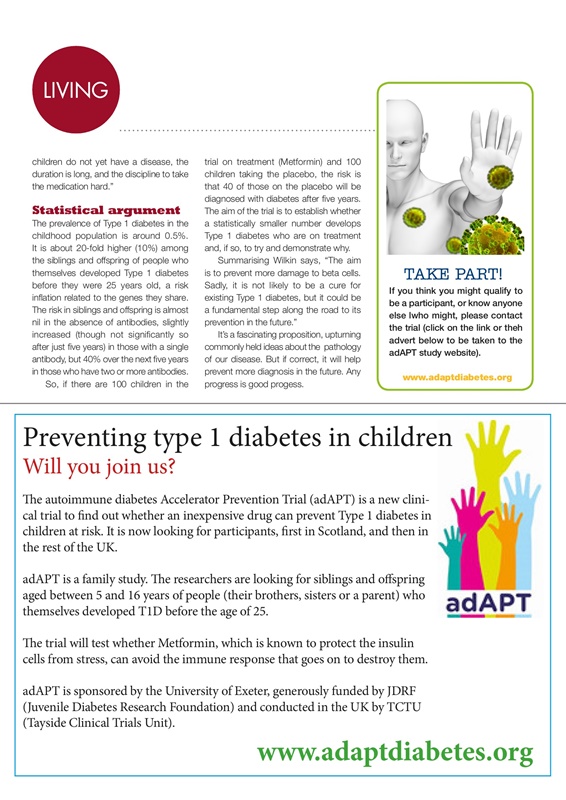 hypothesis about diabetes