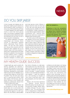 Desang diabetes magazine diabetes news,