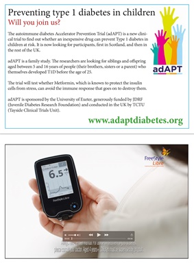 ADAPT diabetes trial,  FreeStyle Libre