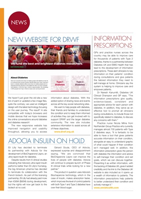 DRWF, diabetes news, Adocia insulin, Type 2 diabetes