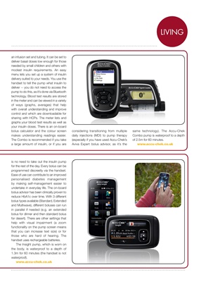 Insulin pump overview, Accu-Chek Combo, Accu-Chek Insight