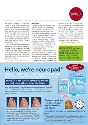 Neuropad diabetes footcare