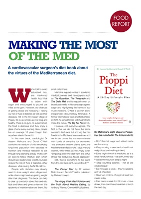 diabetic diet, Dr Malhotra, the pioppii diet