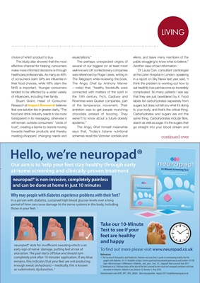 Neuropad diabetes footcare