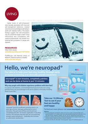 Neuropad diabetes footcare