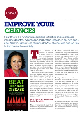 Fleur Brown, Beat Chronic Diseases, the nutrition solution