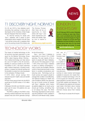 Desang diabetes magazine diabetes news, Type 1 diabetes, Type 2 diabetes