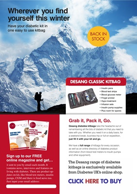 Desang diabetes kitbags, Diabetes UK Shop Desang diabetes kitbags