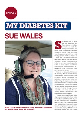 My Diabetes Kit, Sue Wales, Desang magazine