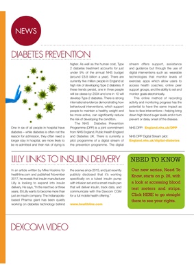 Desang diabetes magazine diabetes news, Dexcom