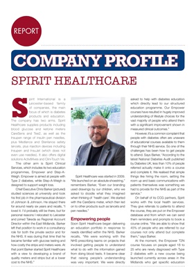 Spirit Healthcare, Chris Barker, Leicester, Empower