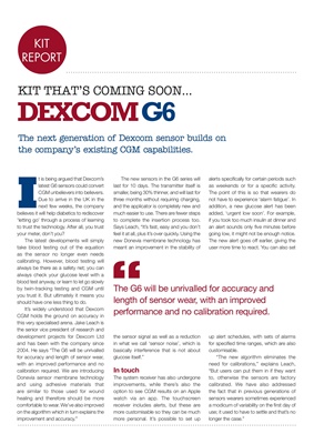 Diabetes kit  Dexcom CGM sensors G6