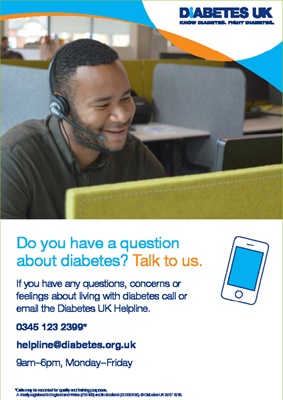 Diabetes UK Helpline