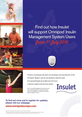 Omnipod Insulet insulin pump with insulin pods