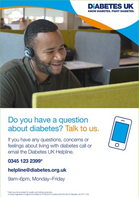 Diabetes UK careline