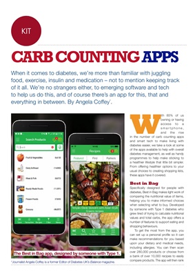 Desang diabetes magazine, diabetes technology news