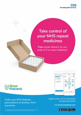Now Patient repeat prescription delivery service