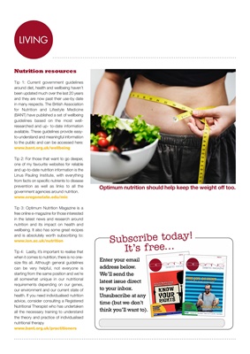 Desang diabetes magazine food news