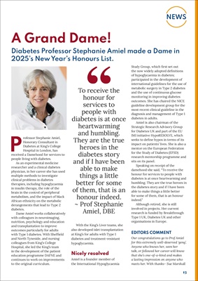 Desang diabetes magazine, diabetes news