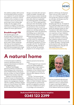 Desang diabetes magazine, diabetes news