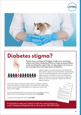 Desang diabetes magazine, diabetes news
