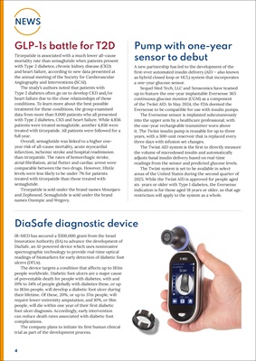 Desang diabetes magazine, diabetes news