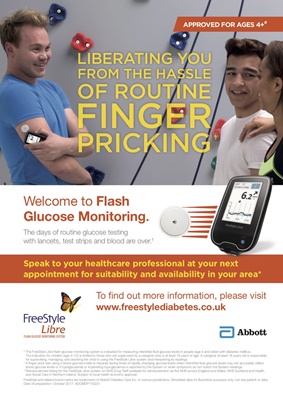 Abbott FreeStyle Libre glucose sensor