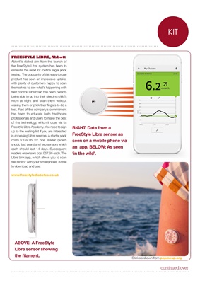 Abbott Freestyle Libre, Flash Glucose Monitoring
