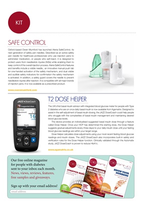 diabetes kit, ateria safe control owen mumford, agamatrix Dose Coach