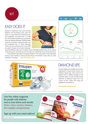 Medtrum A6 Touchcare patch pump and CGM in harmony