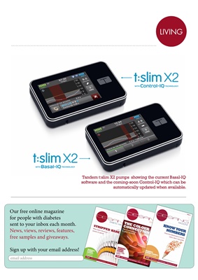 Air Liquide Healthcare UK Tandem t:slim insulin pump with Basal IQ