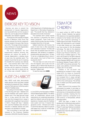 Desang diabetes magazine, diabetes news