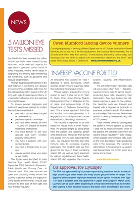 Desang diabetes magazine, diabetes news