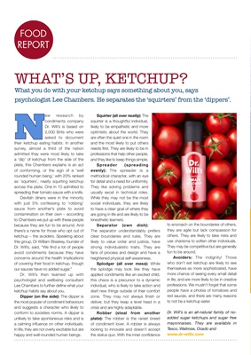 Desang diabetes magazine, diabetes diet, Dr Will's sauces