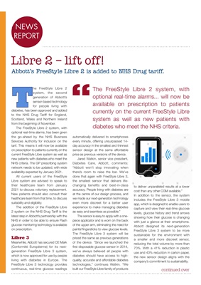 Abbott Freestyle Libre, Flash Glucose Monitoring