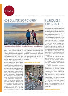 Desang diabetes magazine diabetes news, Diabetes UK Wales