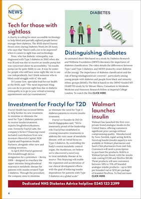 Diabetes news, Walmart's own insulin, investment for Fractly