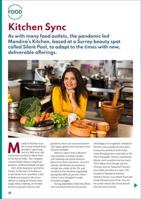 Mandira's Kitchen, Desang Diabetes Magazine