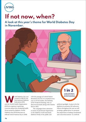 Desang Diabetes Magazine World Diabetes Day 2021