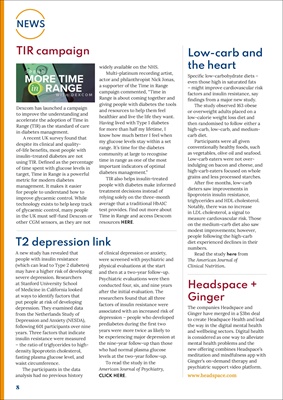 Desang diabetes magazine, diabetes news