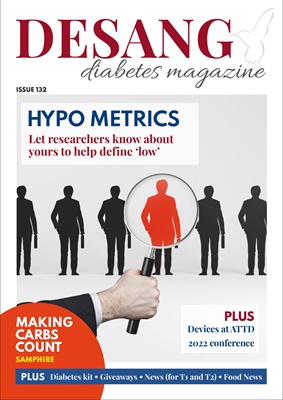 Desang diabetes magazine, Making Carbs Count, Diabetes KIT, hypo Metrics