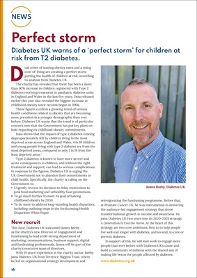 Desang diabetes magazine, Diabetes UK, diabetes news