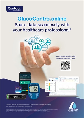 Ascensia GloucoContro diabetes blood test result sharing software