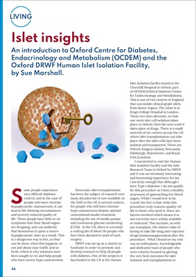 OCDEM (Oxford Centre for Diabetes, Endocrinology and Metabolism and the Oxford DRWF Human Islet Isol