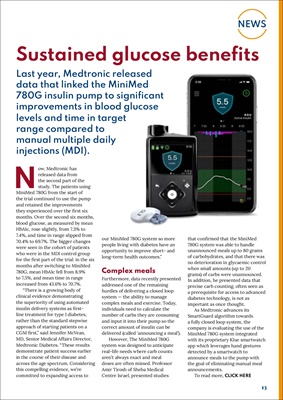 Medtronic MiniMed 780G System Automated for an easier way to stabilise ...