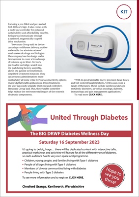 New diabetes management equipment