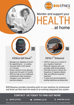 Home test HbA1c, A1C Now Self-Check