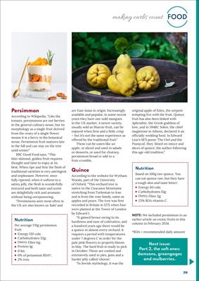 Making Carbs Count, Carbohydrate counting for diabetes, Desang diabetes magazine