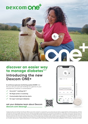 Dexcom ONE+ CGM, continuous glucose monitoring